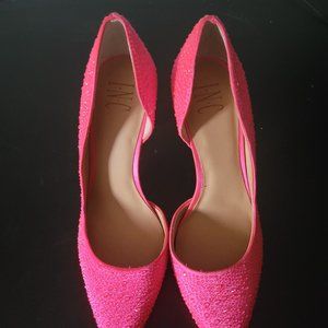 Pink heels